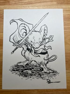 David Petersen | Brush Pen Saxon | David Petersen