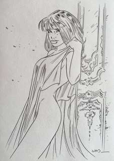 Jim - Dessin original - Une nuit Ã  Rome - Marie | Catawiki