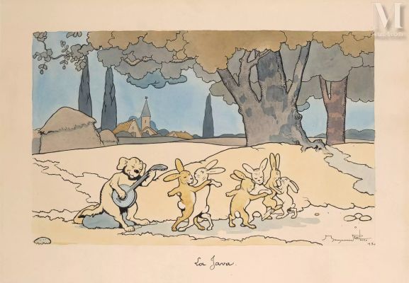 Rabier, Benjamin (1864- 1939) | La Java | Millon