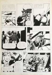 Attilio Micheluzzi - Tavola originale per Johnny Focus - Page volante - (1982) | Catawiki