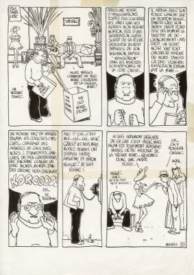 Moebius | Histoire courte Le Tueur à gages – planche originale 11 | 2DGalleries