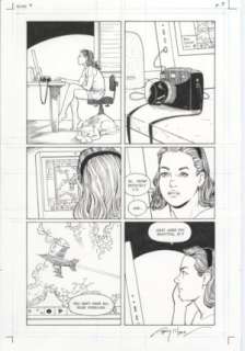 Terry Moore | ECHO Issue 4 Page 7 Original Art | Terry Moore