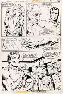 WORLD’S FINEST #267 COMIC BOOK PAGE ORIGINAL ART BY DON NEWTON. | Hake’s