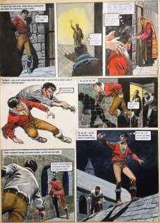 Lawrence, Don - Originele pagina in kleur - Trigië - Het geheim van de Abandon Burcht/The secret of Castle Doum - (1973) | Catawiki