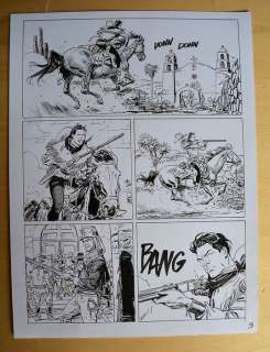 Tex #5 - B. Brindisi - tavola originale - Page volante - (2019) | Catawiki