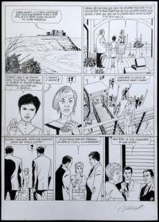 Renaud - Planche originale (p.41) - Jessica Blandy T.24 - Les Gardiens | Catawiki