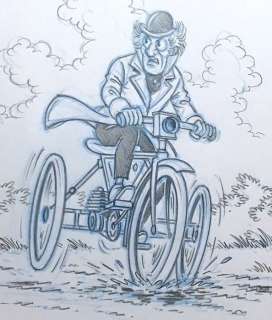 Robert en Bertrand - Originele tekening - Agent nummer 17 | Catawiki