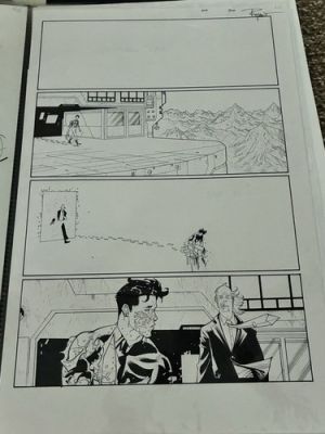 Original Comic Art Ryan Ottley INVINCIBLE #100 Page 20 Mark Grayson Dinosaurus | eBay US