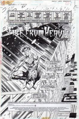 NORM BREYFOGLE 9 Interior Pages of ORIGINAL ART SUPERMEN OF AMERICA | eBay US