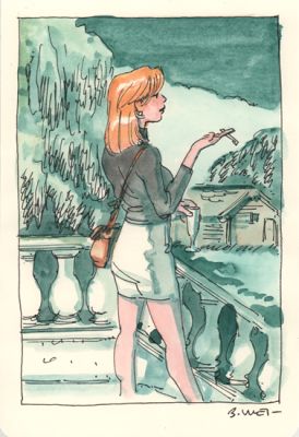 Bastien Vives | BVives - LDM - Midi entre 4 planches - 8 - 20,5x14 - | Manjari & Partners