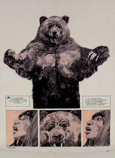 Toppi | Finche Vivrai Encre de Chine avec couleurs Ã  la gouache au dos pour | Millon