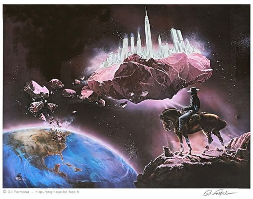 Gil Formosa | BLUEBERRY Affiche publicitaire | 2DGalleries