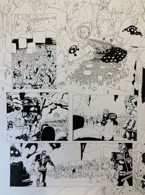 Stewart Kenneth Moore | JUDGE DREDD : The Unrealists Page 7 | 2DGalleries