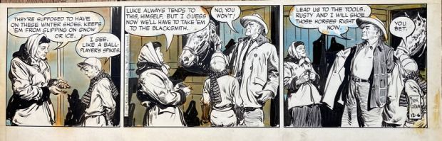 Frank Godwin | Rusty Riley 6/12/1955 | 2DGalleries