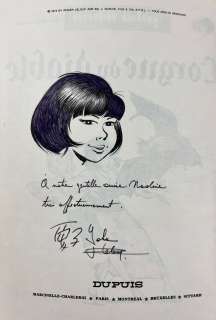 * Leloup - Dédicace:... | * Leloup - dédicace: Yoko Tsuno 2. Edition originale... | Tessier Sarrou