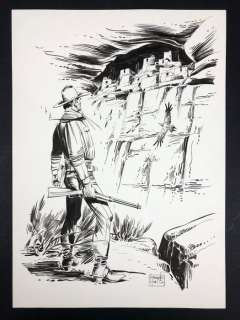 Tex - Fusco - illustraz. origin. "E il sogno continua..." - Page volante | Catawiki