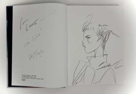 Bilal Enki Un Siècle... | BILAL Enki Un siècle d’amour Superbe dédicace représentant... | Vermot et Associés