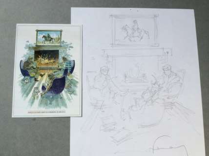 Hermann - Esquisse originale pour la couverture - Catalogue de Vente Publique de Bandes Dessinées  (2015) | Catawiki