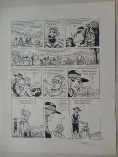 Ersel (Sels, Erwin) | Original page (p.12)  - Les pionniers du Nouveau Monde 8  - Petit homme  - (1997) | Catawiki