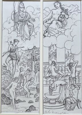 Milo Manara | Cosi fan tutte | 2DGalleries