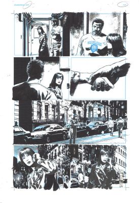 Michael Lark, Stefano Gaudiano (Encrage), Ed Brubaker (Scénariste) | Dardevil #109 p.20 | 2DGalleries