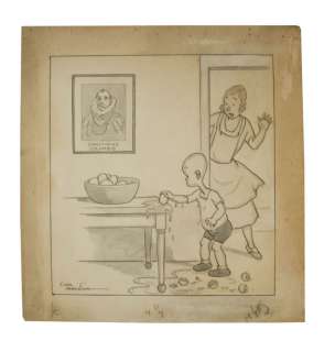 CARL ANDERSON "HENRY" ORIGINAL ART.