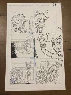 Tony Fleecs | Equestria Girls Annual #1 - PG 21 | Tony Fleecs