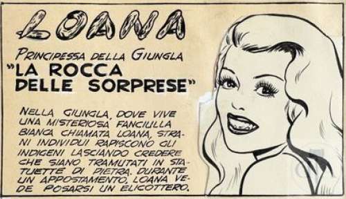 Carlo Marc/Loana princesse de la jungle. Histoire "La rocca… | Dagoty