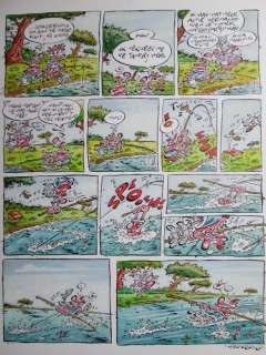 Schreurs, Eric - Originele pagina in kleur - Joop Klepzeiker 17 - Watersport (2001) | Catawiki