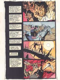 Doug Hazlewood, John Kalisz, Michael Lark | All Star Comics #1 P.25 Color Guide Art - the Stalker Origin - 1999 | Anthony’s Comic Book Art