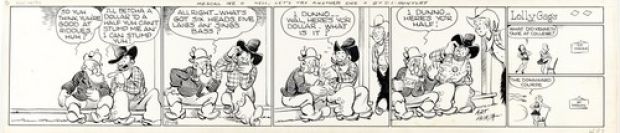 ART HUHTA Original Daily Comic Strip Mescal Ike | eBay Europe (Buy It Now)