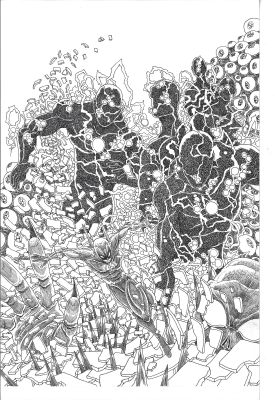 James Stokoe | Flash #6 (DC Comics) Original Variant Cover Art | Marley Zarcone / James Stokoe