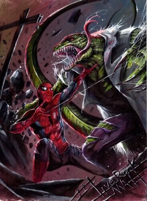 Spider-Man vs. Lizard - Francesco Mattina
