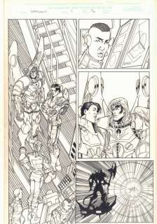 Chris Batista, Eric Cannon - Spaceknights #4 p. 5 - rom spinoff - 2001 signed