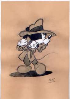 Xavi  (Xavier Vives Mateu) - Original drawing - Mickey Mystery ready - EO - (2018) | Catawiki