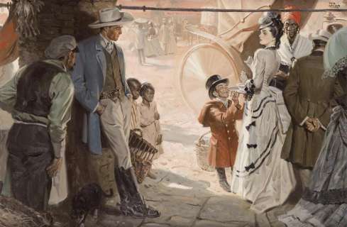 TOM LOVELL.  (FILM) "Saratoga Trunk." | Swann Galleries