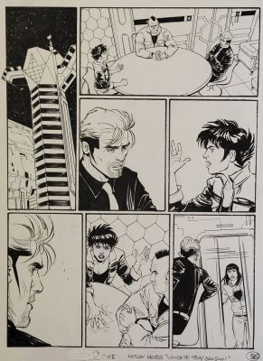 Elena Pianta | NATHAN NEVER n.421 – UNA PALLOTTOLA PER TROY, pag.60 | Avalon Comic Art