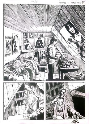 Majo | DAMPYR n.267, RITORNO A YORVOLAK – pag.15 | Avalon Comic Art