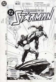 Mike Mignola - Copertina originale per Starman