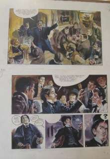 Follet, René - Planche originale (p.9) en couleurs directe - Stevenson le pirate intérieur (2013) | Catawiki