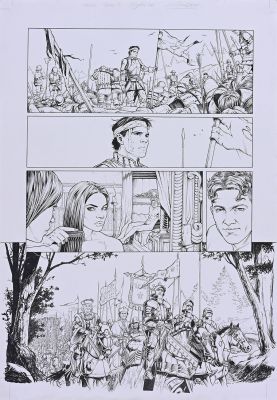 Calderon, Jaime... | Lot 137 - CALDERON, Jaime (né en 1973) Valois Tome 1, Le mirage... | Coutau Bégarie