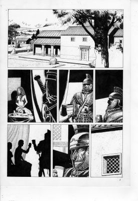 Breccia , Enrique - planche originale (8) - Golgotha T.2 | Galerie des bulles