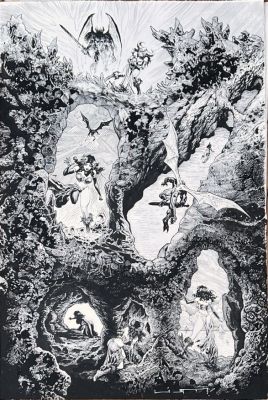 Spawn Dark Ages #4 page 11 by Liam Sharp | Planet Original Art