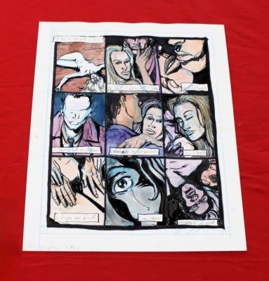 Lot 374 - EARLY Original Art Paul Pope 1993 Horse Comics | misc / divers