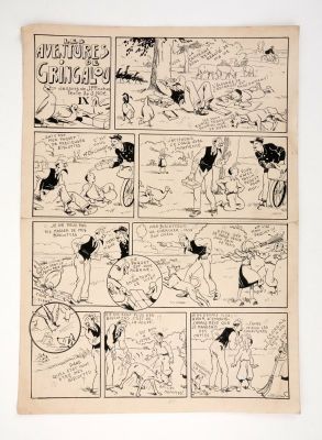 Pinchon Emile Joseph... | PINCHON Emile Joseph Porphyre Les aventures de Gringalou Planche... | Vermot et Associés