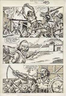 SAVAGE SWORD OF CONAN Issue #140 Interior Page | ComicConnect