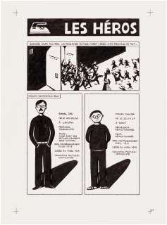 Marjane Satrapi | Persepolis (Original Book Art, page 45) | Sotheby’s