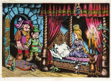 Janusz Christa  (1934 - 2008) Princess -project to | Desa Unicum