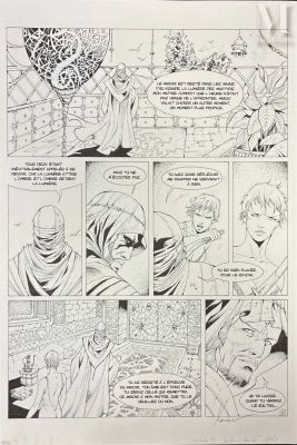 Xavier, Philippe (Né En 1969) | Lot 195 : Croisades Tome 3, planche 131. | Millon