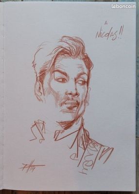 GABRIELE DELL’OTTO dedicace PRINCE original art sketch | eBay Europe (Buy It Now)